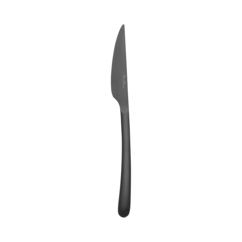 Couteau de table Amarone Black, OVE, 237 mm, Lot de 12 - Finedine