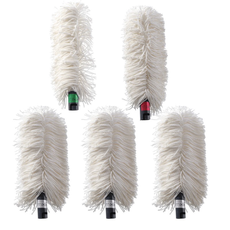 Brosses pour machine à polir le verre, set de 5 pièces - Finedine