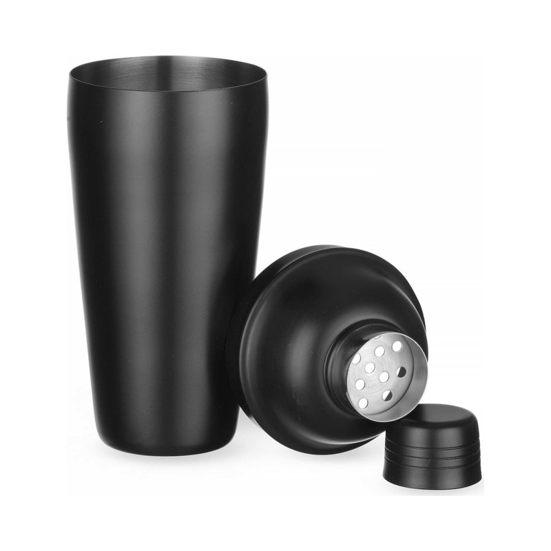 Shaker à cocktail 3 pièces, Bar up, Noir, ø85x(H)240mm - Finedine