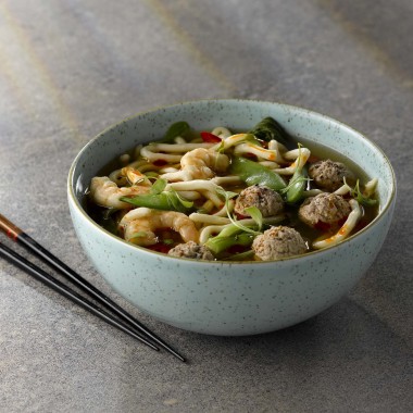 Bol à soupe en Stonecast couleur œuf de canard, 132 mm - Finedine