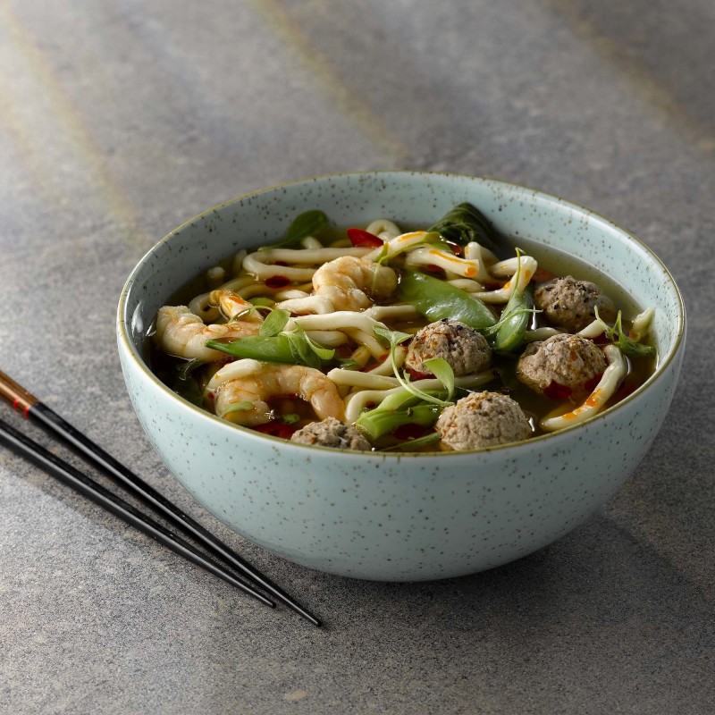 Bol à soupe en Stonecast couleur œuf de canard, 132 mm - Finedine