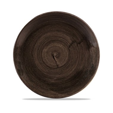 Assiette plate en fonte noire Stonecast Patina, 288 mm - Finedine