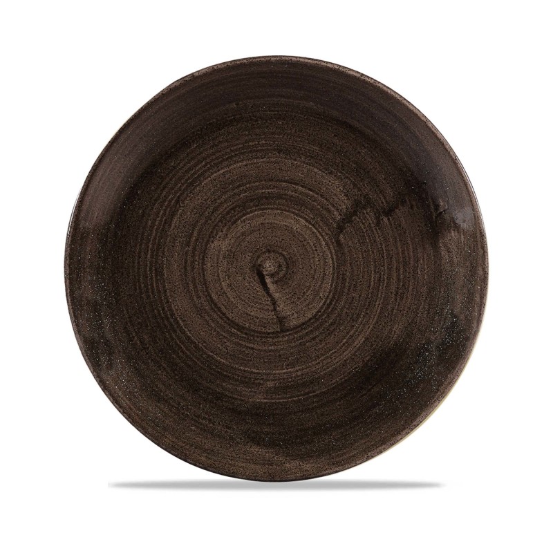 Assiette plate en fonte noire Stonecast Patina, 288 mm - Finedine