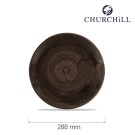 Assiette plate en fonte noire Stonecast Patina, 288 mm - Finedine