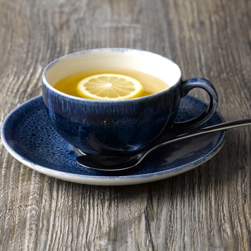 Tasse à cappuccino Stonecast Plume Ultramarine, 227 ml - Finedine