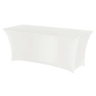 Nappe rectangulaire Symposium, blanche, 183x76x(H)73mm - Finedine
