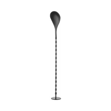 Cuillère à mélange avec pilon, Bar up, Noir, 280x35mm - Finedine