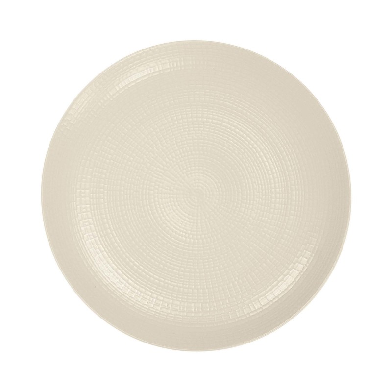 Assiette à dîner ronde Modulo Nature en kaolin 280 mm - Finedine