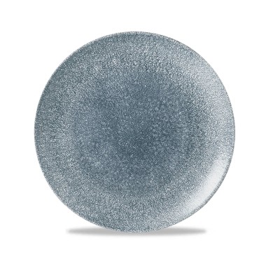 Assiette Plate Raku Topaz Bleu Evolve 10,25" / 260 mm - Finedine