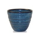 Pot à tremper à ondulations bleu saphir 4 oz / 110 ml - Finedine