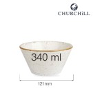 Bol à collation Stonecast Barley White Zest, 121x65mm - Finedine