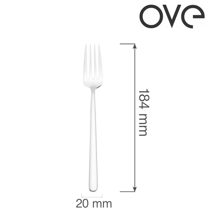Fourchette à dessert Amarone, OVE, 184 mm, Lot de 12 - Finedine