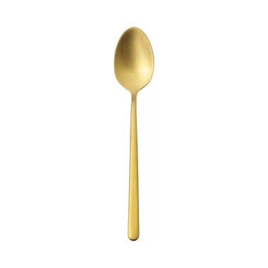 Cuillère à café Amarone Gold, OVE, 119 mm, Lot de 12 - Finedine