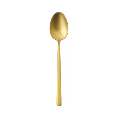 Cuillère à café Amarone Gold, OVE, 146 mm, Lot de 12 - Finedine