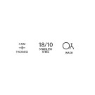 Cuillère à café Amarone Gold, OVE, 146 mm, Lot de 12 - Finedine
