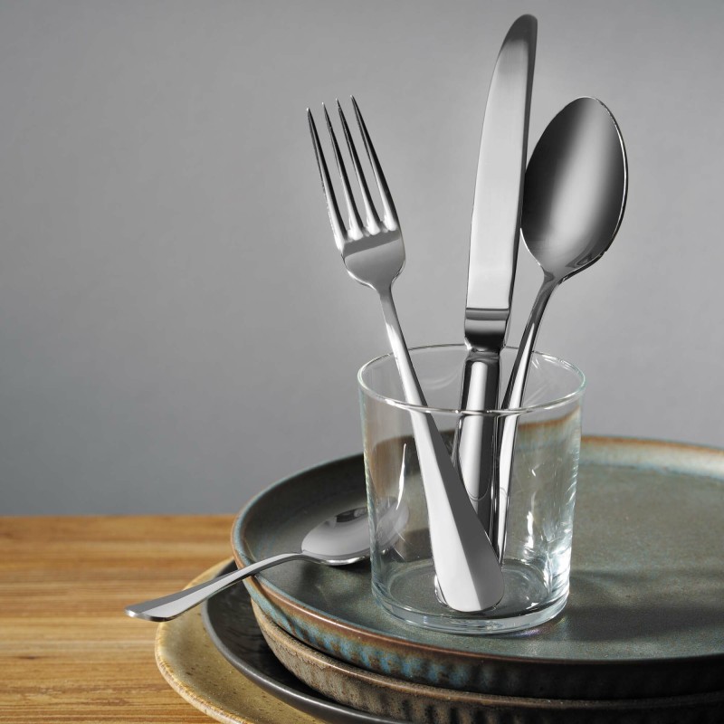 Fourchette de table Baguette, OVE, 207 mm, Lot de 12 - Finedine
