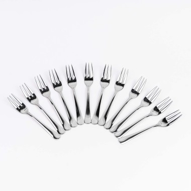 Fourchette à gâteau Navarino, OVE, 150 mm, Lot de 12 - Finedine