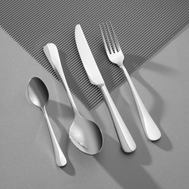 Fourchette de table Navarino, OVE, 206 mm, Lot de 12 - Finedine