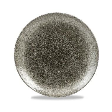 Assiette Plate Raku Quartz Noir Evolve 6.5" / 165 mm - Finedine
