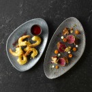 Assiette Plate Raku Quartz Noir Evolve 6.5" / 165 mm - Finedine