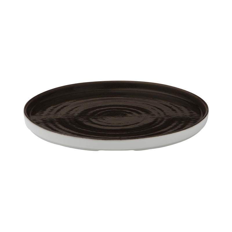 Assiette à paroi noire Stonecast Patina Iron, 210 mm - Finedine