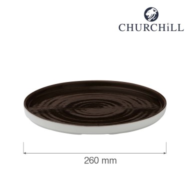 Assiette à paroi noire Stonecast Patina Iron, 210 mm - Finedine
