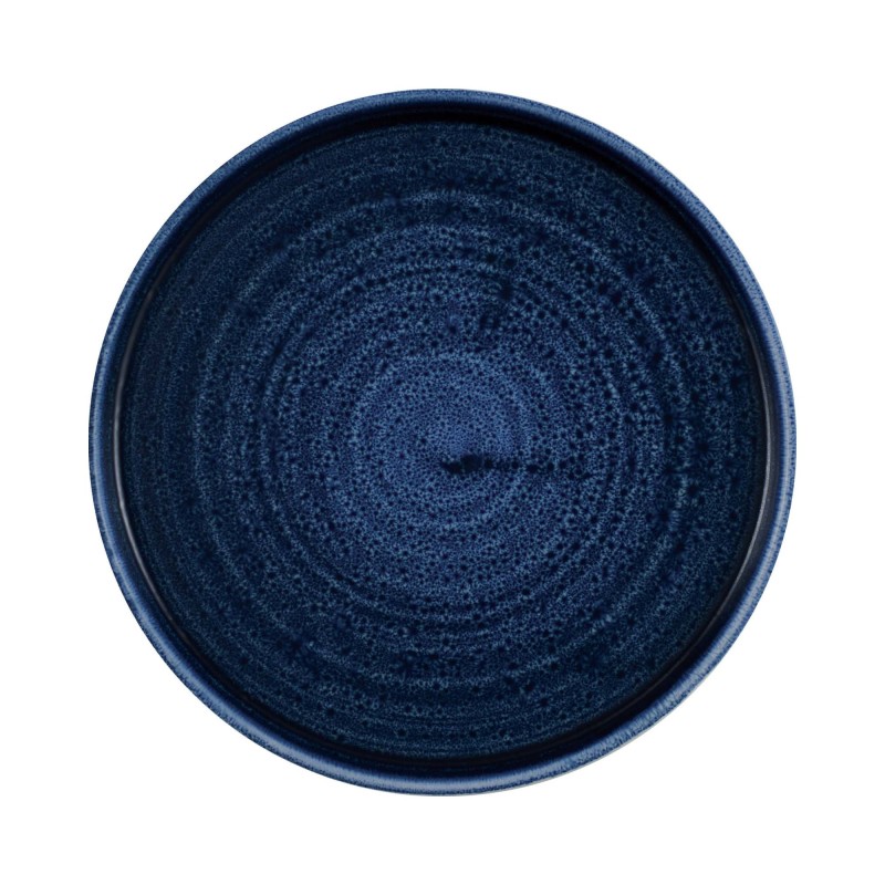 Assiette à paroi Stonecast Plume ultramarine, 210 mm - Finedine