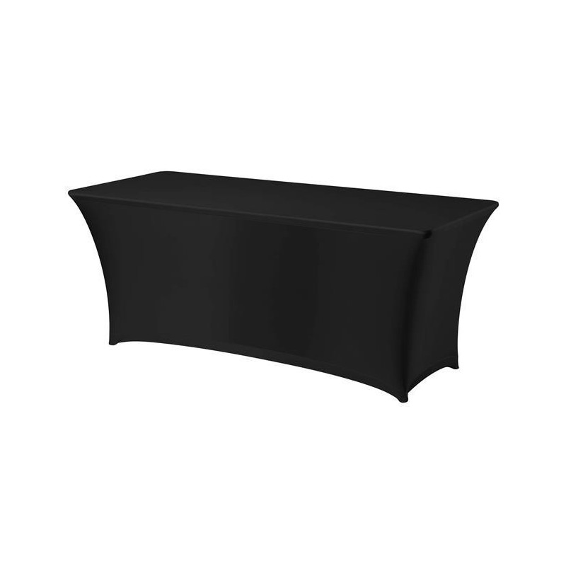 Nappe rectangulaire Symposium, noire, 150x76x(H)73mm - Finedine
