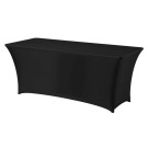 Nappe rectangulaire Symposium, noire, 150x76x(H)73mm - Finedine