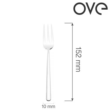Fourchette à gâteau Amarone, OVE, 152 mm, Lot de 12 - Finedine