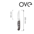 Couteau à steak Jumbo Corfu - Lot de 6, OVE, 255 mm - Finedine