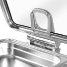 Chafing dish de luxe avec couvercle en verre GN 1/1 - Finedine