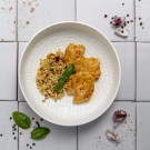 Plat de service nordique avec poignée, 300x220x30mm - Finedine