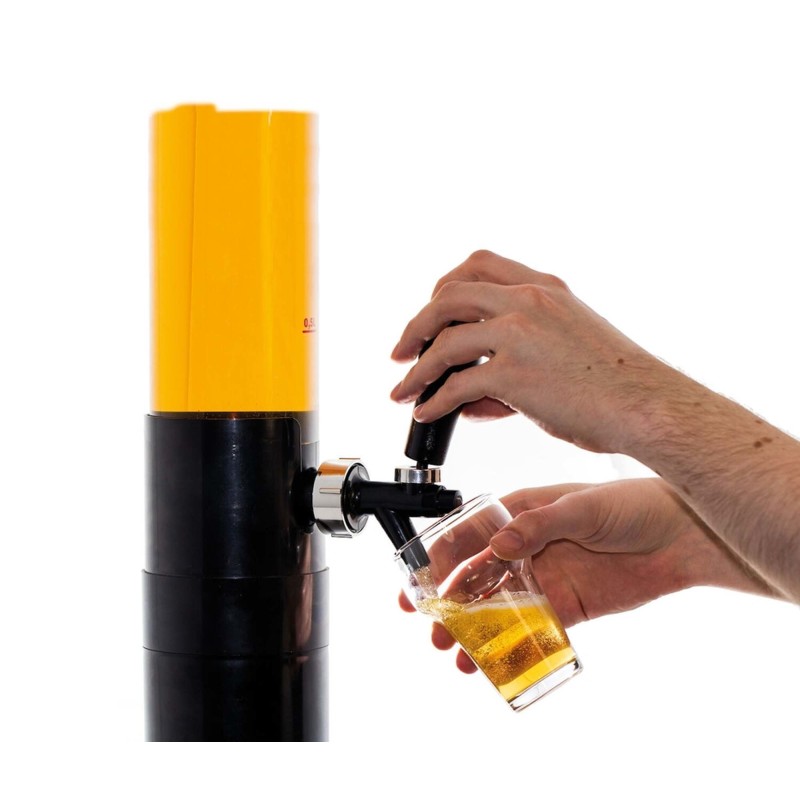 Tireuse à bière, Comptoir, 5L, Noir, Ø100x(H)1150mm - Finedine