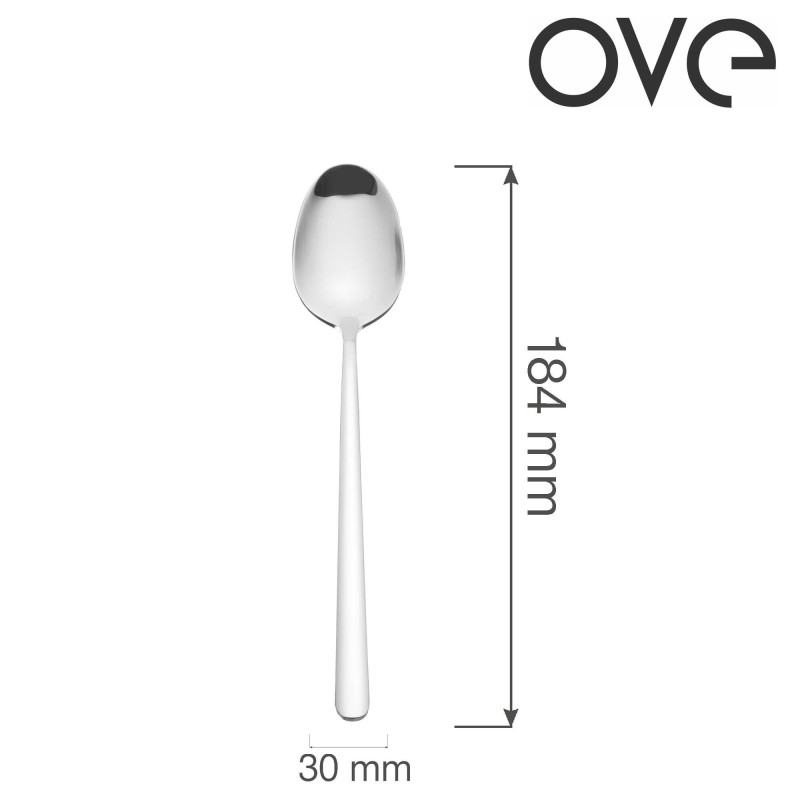 Cuillère à dessert Amarone, OVE, 184 mm, Lot de 12 - Finedine