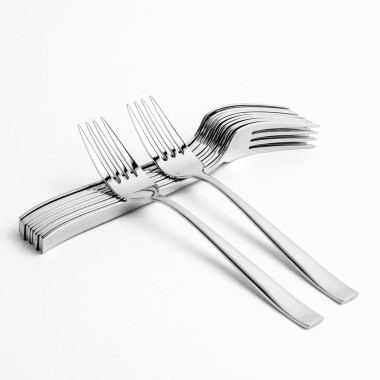Fourchette à dessert Garda, OVE, 185 mm, Lot de 12 - Finedine