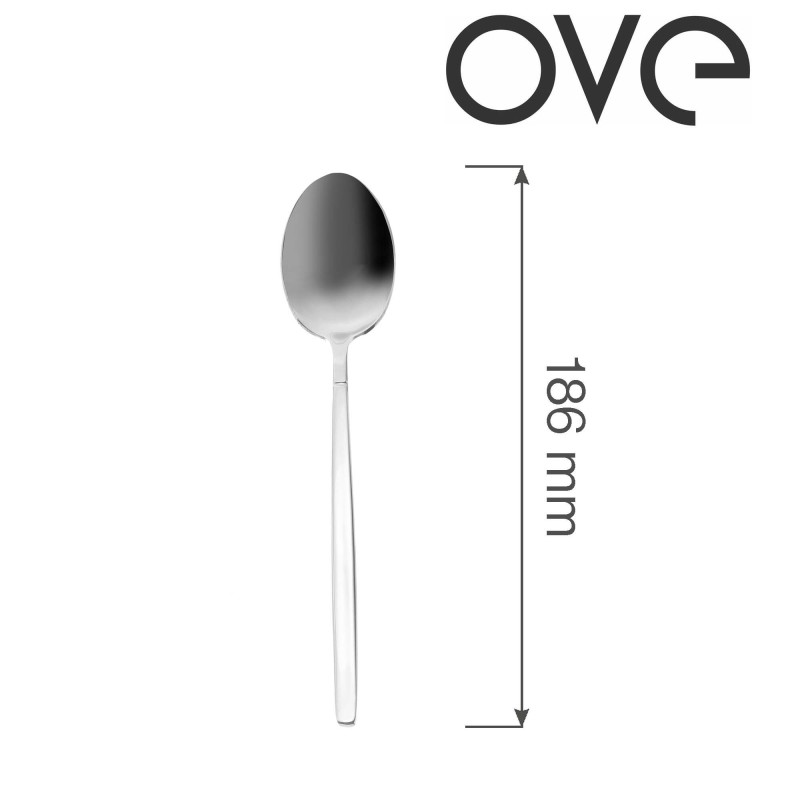 Cuillère à Apéritif Torino, OVE, 186 mm, Lot de 12 - Finedine
