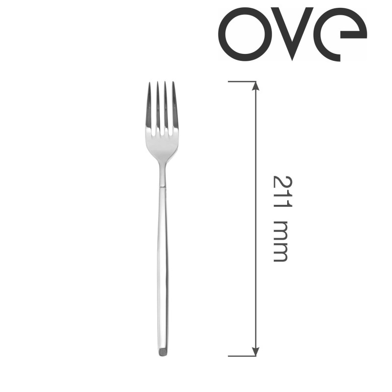 Fourchette de table Torino, OVE, 211 mm, Lot de 12 - Finedine
