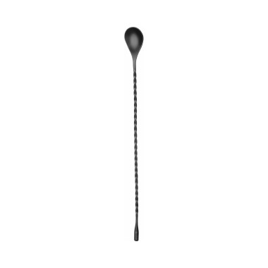 Cuillère à mélange, noire, Bar Up, longueur 385 mm - Finedine