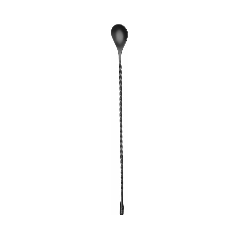 Cuillère à mélange, noire, Bar Up, longueur 385 mm - Finedine