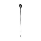 Cuillère à mélange, noire, Bar Up, longueur 385 mm - Finedine