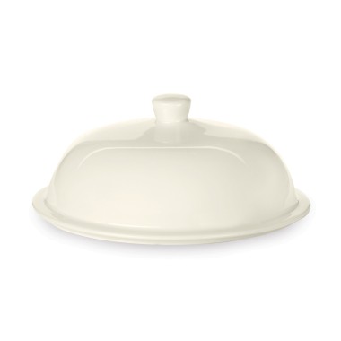 Cloche en ivoire pour assiette creuse, 220x(H)96mm - Finedine