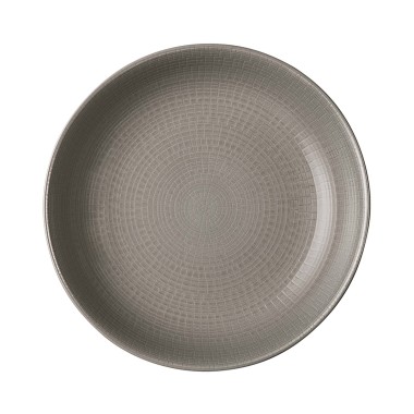 Modulo Nature Plat creux rond terre d'ombre 210 mm - Finedine