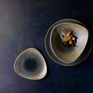 Assiette Lotus Aqueous Bayou Stonecast 9" / 229 mm - Finedine