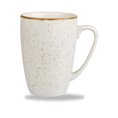 Tasse en porcelaine Stonecast Barley White, 340 ml - Finedine