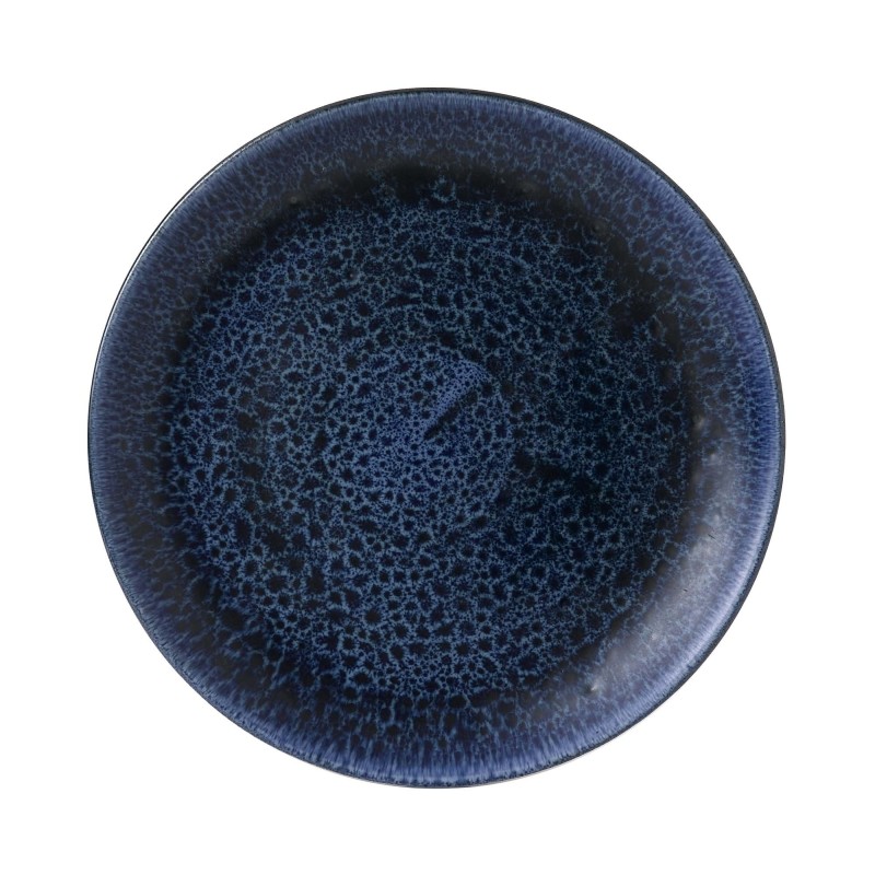 Assiette plate Stonecast Plume ultramarine, 217 mm - Finedine