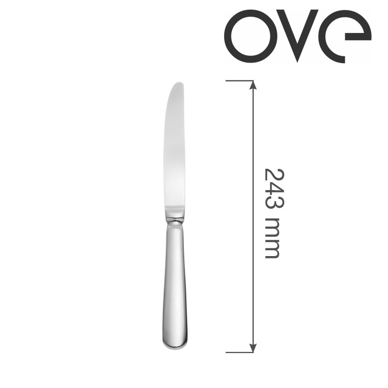 Couteau de table Baguette, OVE, 243 mm, Lot de 12 - Finedine