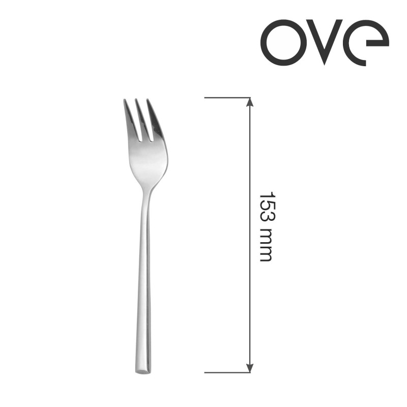 Fourchette à gâteau Fjord, OVE, 153 mm, Lot de 12 - Finedine