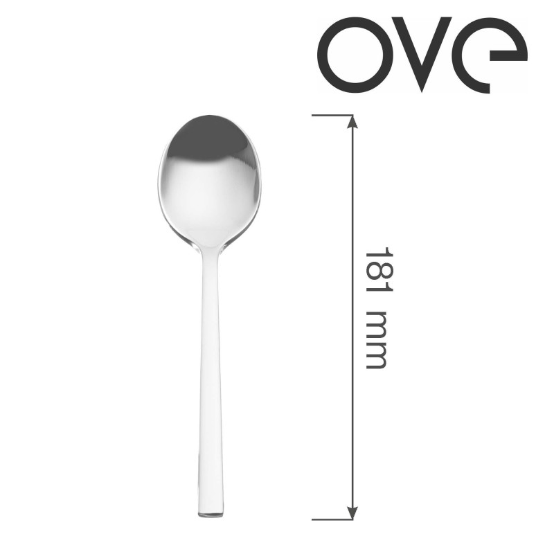 Cuillère à dessert Lugano, OVE, 181 mm, Lot de 12 - Finedine