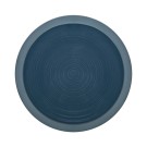 Assiette à dîner ronde Bahia Bleu de Roche 230 mm - Finedine